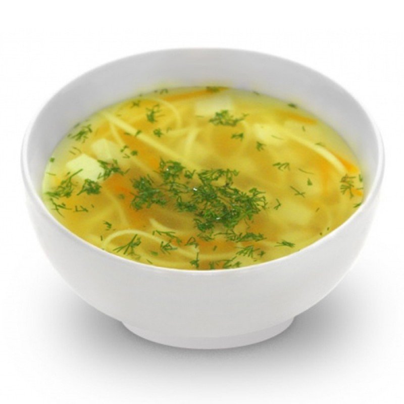 Куриный суп-лапша на ароматном бульоне